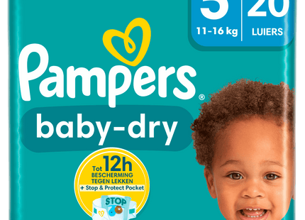 Pampers Baby-Dry size 5 key size