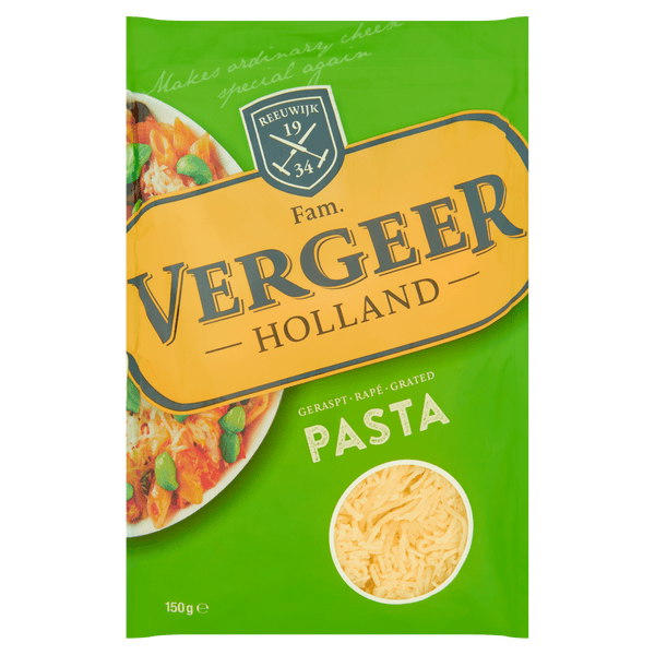 Vergeer geriebener Käse Pasta