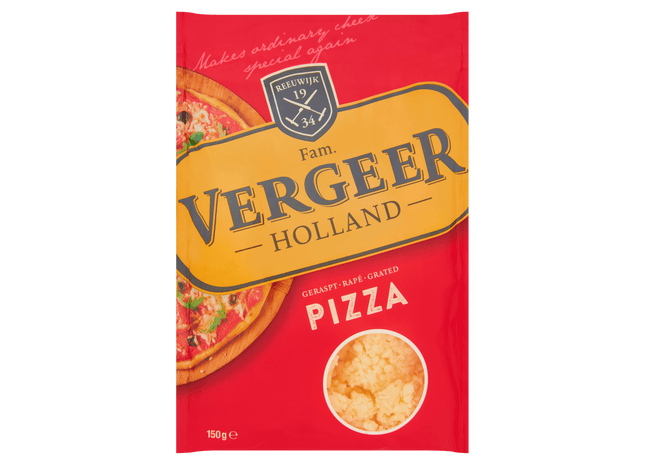 Vergeer Geraspte kaas pizza