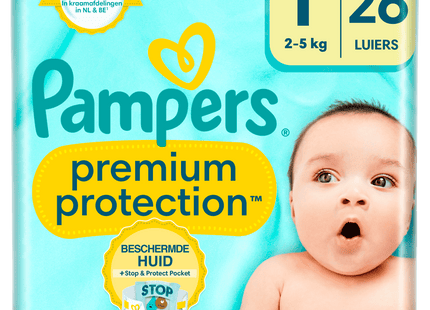 Pampers Premium Protection maat 1 Key size