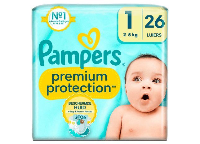 Pampers Premium Protection maat 1 Key size