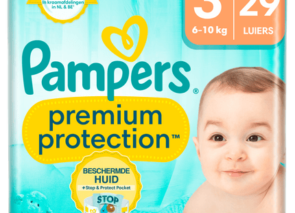 Pampers Premium Protection maat 3 Key size