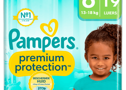 Pampers Premium Protection maat 6 Key size