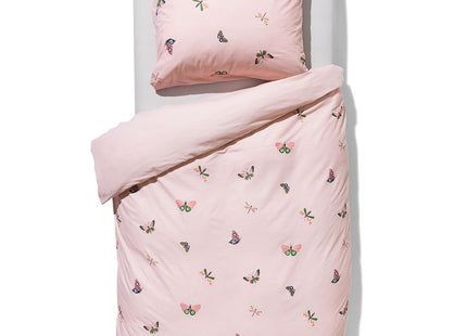 children's duvet cover soft cotton 140x200 butterfly