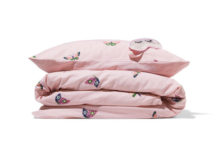 children's duvet cover soft cotton 140x200 butterfly