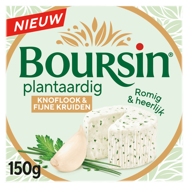 Boursin Plantaardig Knoflook & kruiden