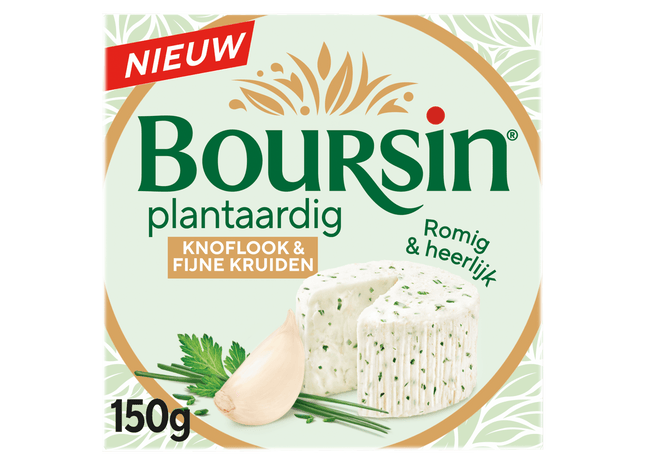 Boursin Plantaardig Knoflook & kruiden