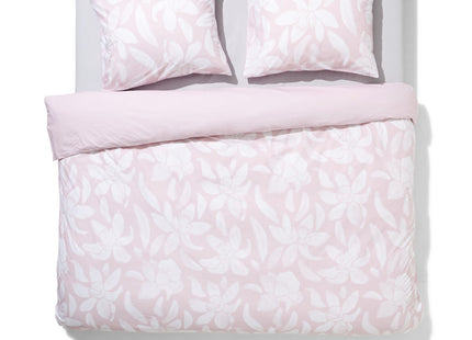 duvet cover soft cotton 200x220 flower lilac