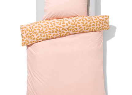 duvet cover soft cotton 140x220 circles pink