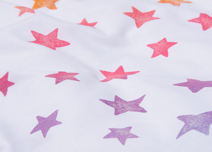 children's duvet cover soft cotton 140x200 stars