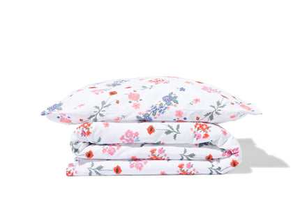 toddler duvet cover soft cotton 120x150 flowers