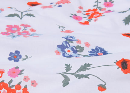 toddler duvet cover soft cotton 120x150 flowers