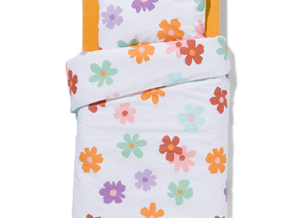 toddler duvet cover soft cotton 120x150 flowers