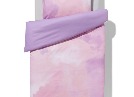 children's duvet cover soft cotton 140x200 clouds