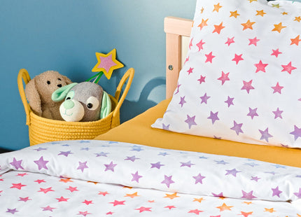 toddler duvet cover soft cotton 120x150 stars