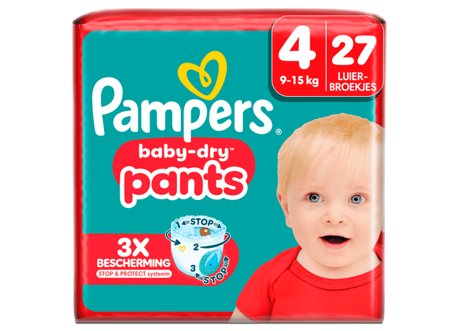 Pampers Baby-dry pants maat 4 key size