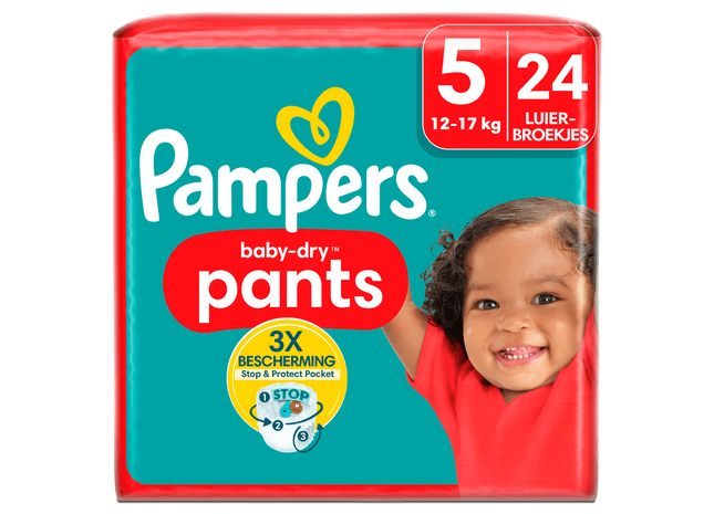 Pampers Baby-dry pants maat 5 key size