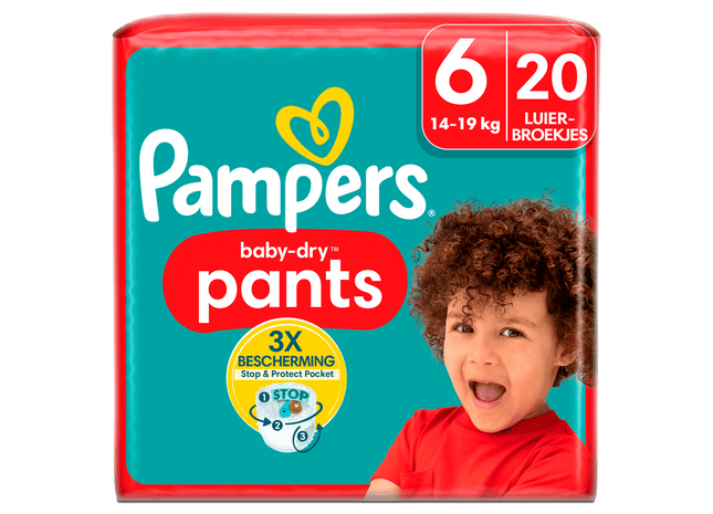 Pampers Baby-dry pants maat 6 key size