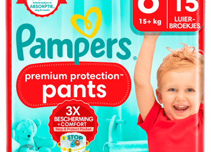 Pampers Premium protection pants size 6