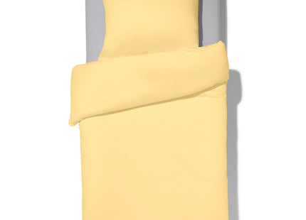 duvet cover soft cotton 140x200/220 light yellow