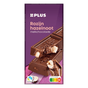 Chocoladereep melk rozijn hazelnoot FT