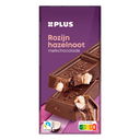 Milk Chocolate Bar with Raisins & Hazelnuts FT
