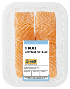 Zalmfilet met huid 2st