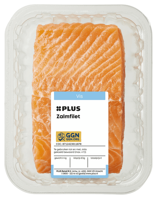 Lachsfilet ohne Haut