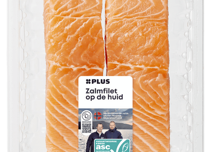 Zalmfilet met huid