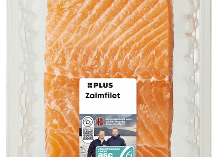 Zalmfilet zonder huid