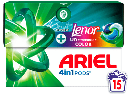 Ariel +Pods 4in1 unstoppables touch of lenor
