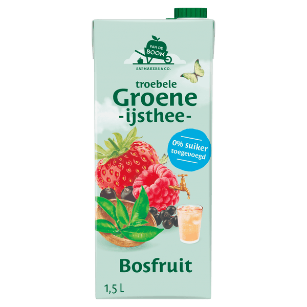 Van de Boom Grüner Tee Waldfrüchte