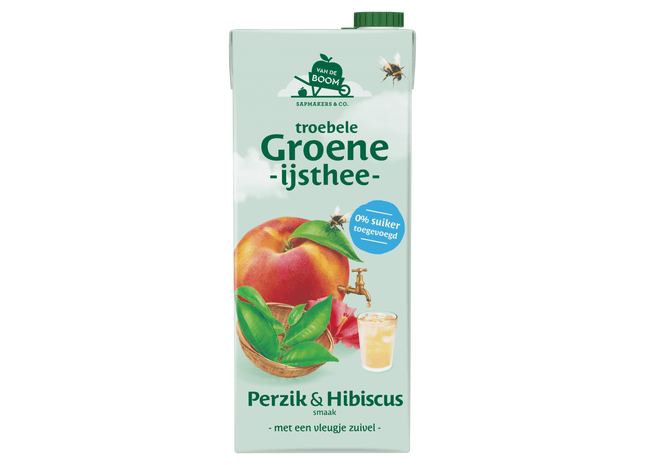 Van de Boom Groene thee perzik