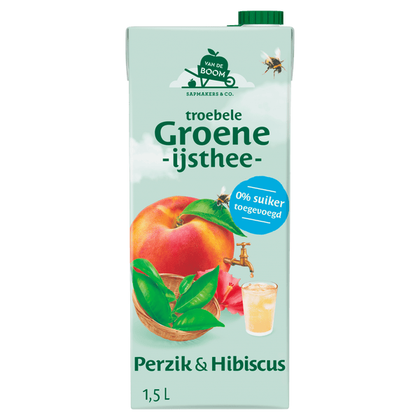 Van de Boom Grüner Pfirsichtee