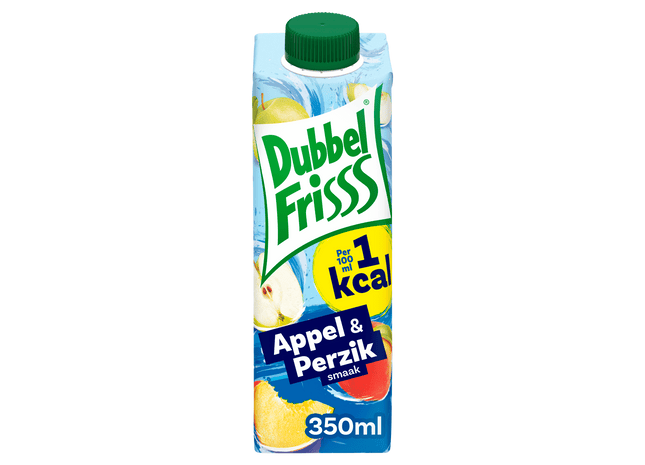 Dubbelfrisss 1Kcal Appel & perzik