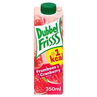 Dubbelfrisss 1Kcal framboos & cranberry