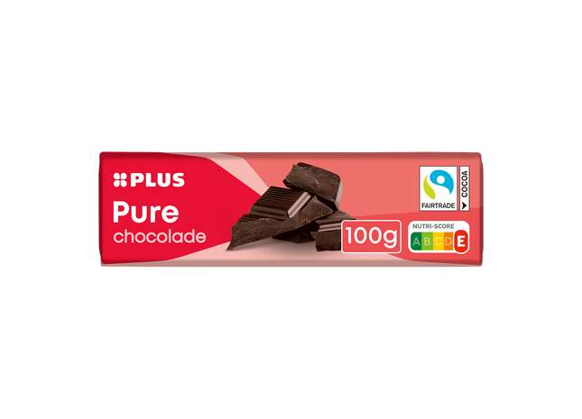 Chocoladereep puur Fairtrade