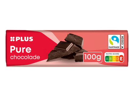 Chocoladereep puur Fairtrade