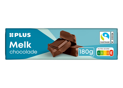 Fairtrade milk chocolate bar