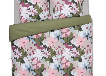 duvet cover soft cotton 200x200/220 flora