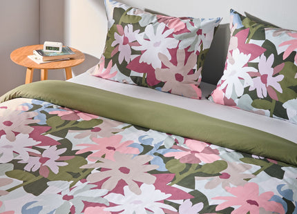 duvet cover soft cotton 200x200/220 flora