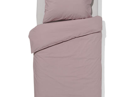 duvet cover percale 140x200/220 mauve