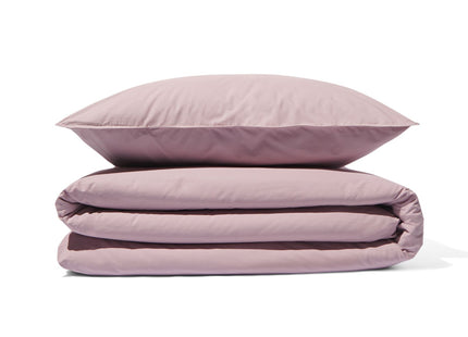 duvet cover percale 140x200/220 mauve