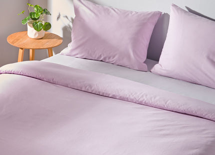 duvet cover soft cotton 200x200/220 lilac