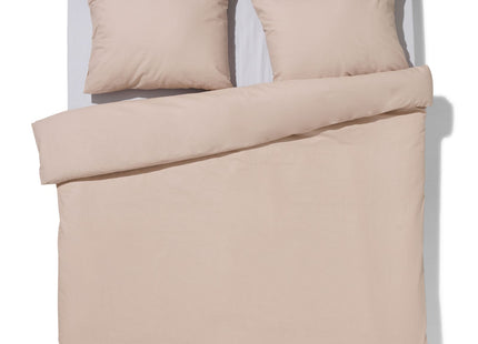 duvet cover soft cotton 200x200/220 taupe