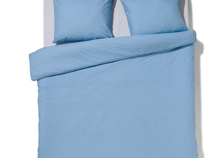 duvet cover soft cotton 200x200/220 ice blue