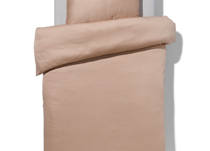 duvet cover satin 140x200/220 plain taupe