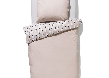 duvet cover soft cotton 140x200/220 spotted