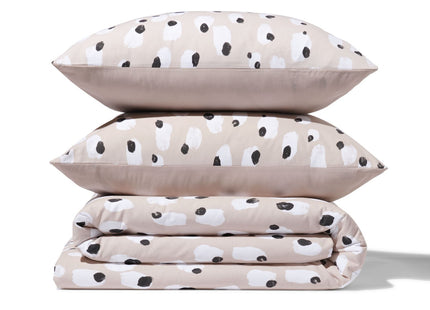 duvet cover soft cotton 200x200/220 spotted