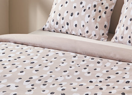 duvet cover soft cotton 200x200/220 spotted